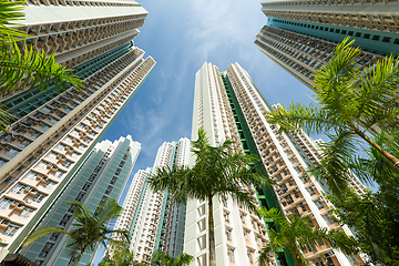 Image showing Public housing to the sky