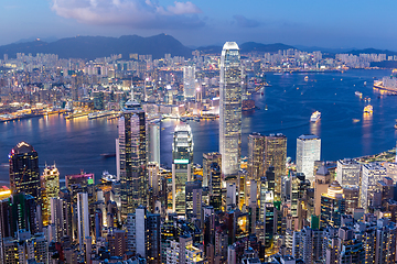 Image showing Hong Kong cityscape