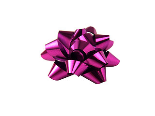 Image showing Purple Bow