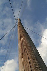 Image showing Phone pole