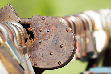 Image showing metal lock