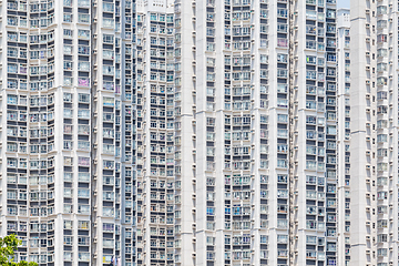 Image showing Apartment building in Hong Kong