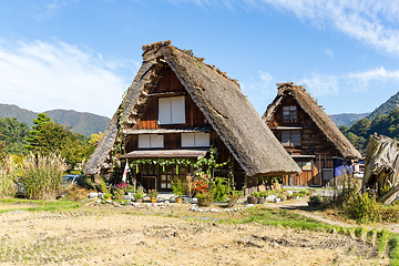 Image showing Traditional Japanese village