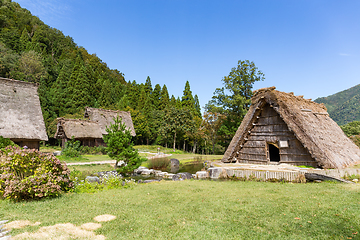 Image showing Shirakawa in autumn season