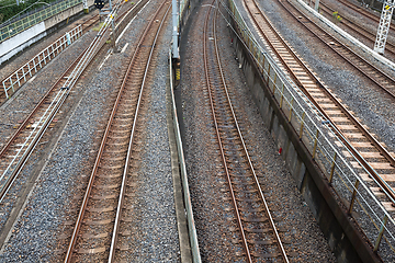 Image showing Rail tracks