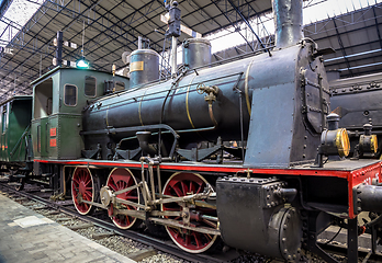 Image showing Steam Locomotive detail