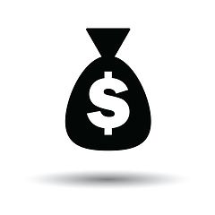 Image showing Money bag icon