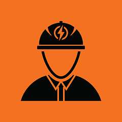 Image showing Electric engineer icon