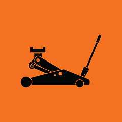 Image showing Hydraulic jack icon