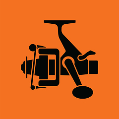 Image showing Icon of Fishing reel 