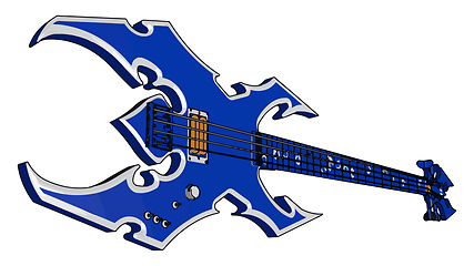 Image showing Use of guitar in various genres vector or color illustration