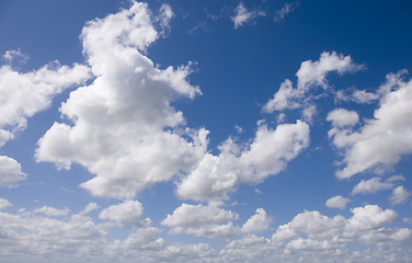 Image showing Blue sky and clouds