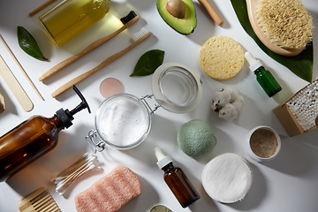 Image showing natural cosmetics and bodycare eco products