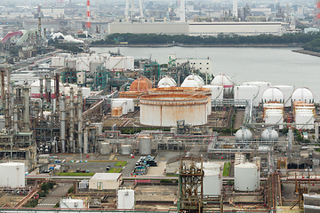 Image showing Industrial Factory in Yokkaichi