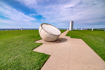 Image showing Newport rhode island - portugese discovery monument