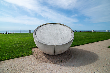 Image showing Newport rhode island - portugese discovery monument