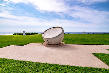 Image showing Newport rhode island - portugese discovery monument