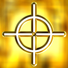 Image showing Golden Target