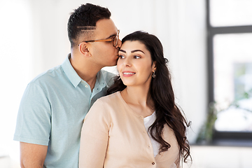 Image showing happy couple at home