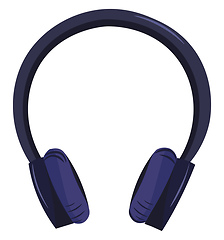 Image showing Smart headphones vector or color illustration