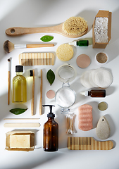 Image showing natural cosmetics and bodycare eco products