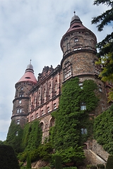 Image showing Exterior view at Castle Ksiaz, Poland