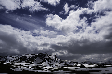 Image showing Vikafjell cloudscape