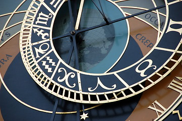 Image showing old Prague astronomical clock