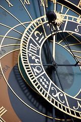 Image showing old Prague astronomical clock