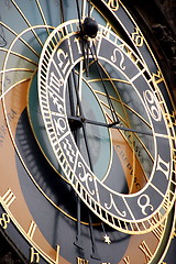 Image showing old Prague astronomical clock