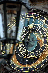 Image showing old Prague astronomical clock