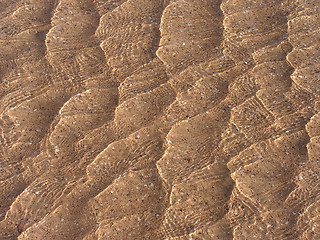 Image showing Sandy bed