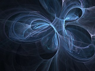 Image showing Blue abstract