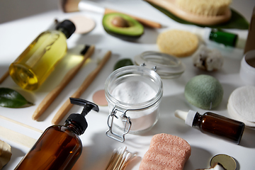 Image showing natural cosmetics and bodycare eco products