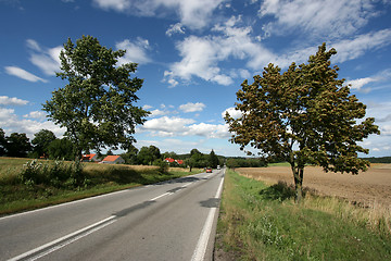 Image showing Straight road