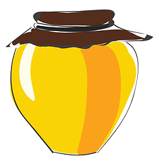 Image showing Sweet honey vector or color illustration