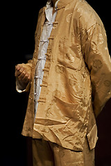 Image showing Actor in Chinese clothes