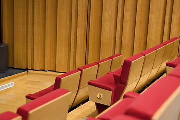 Image showing Rows of seats