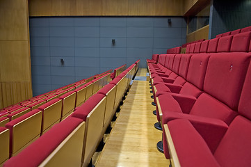 Image showing Rows of seats