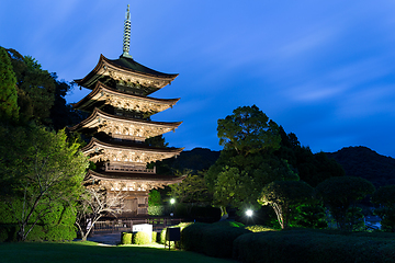 Image showing Rurikoji Temple in Japan