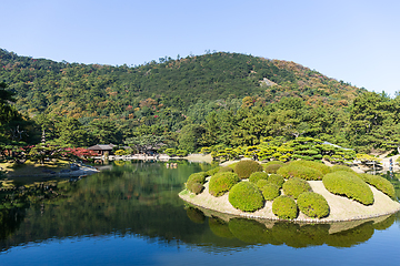 Image showing Ritsurin park in Japan