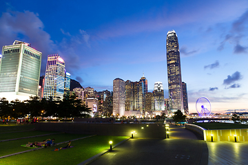 Image showing Hong Kong night