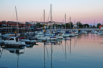 Image showing Luxury sail yacht