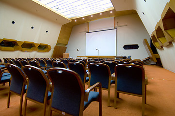 Image showing Rows of seats