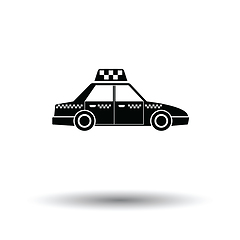 Image showing Taxi car icon