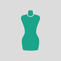 Image showing Tailor mannequin icon