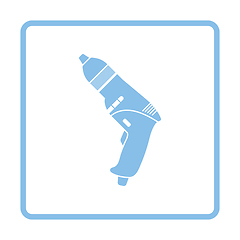 Image showing Electric drill icon