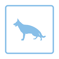 Image showing German shepherd icon