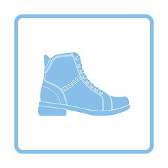 Image showing Woman boot icon