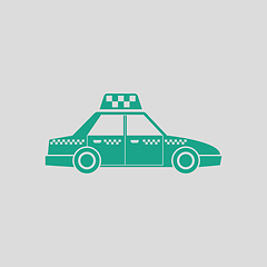 Image showing Taxi car icon
